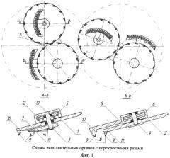 Способ разрушения горного массива перекрестными резами (патент 2460882)