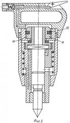 Пневматический молоток с амортизационным устройством (патент 2278776)