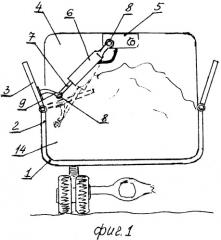Способ уменьшения объема снежной массы и устройство для его осуществления (патент 2459901)