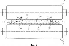 Усовершенствованная установка для формования керамических плиток или панелей (патент 2385802)