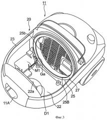 Электрический пылесос (варианты) (патент 2359604)