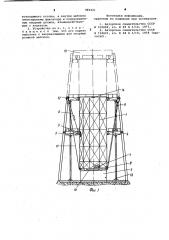 Устройство для возведения остова железобетонного высотного сооружения (патент 985231)