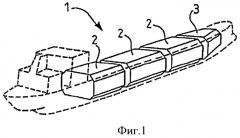 Имеющий двунаклонную вершину носовой резервуар для спг (патент 2518121)