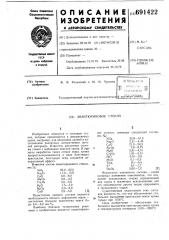 Авантюриновое стекло (патент 691422)