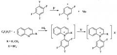 Способ получения фторсодержащих хинолиниевых производных (патент 2577531)