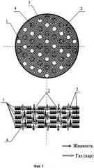 Контактное устройство для массообменных аппаратов (патент 2360731)