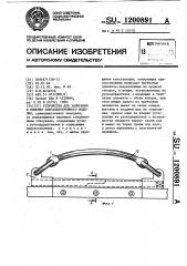 Устройство для запирания и ношения кожгалантерейного изделия (патент 1200891)