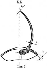 Аэродинамический стабилизатор реактивного снаряда залпового огня (патент 2391621)