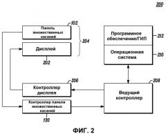 Панель обнаружения множественных касаний с устранением неоднозначности координат касания (патент 2507562)