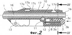 Устройство для шарнирного крепления ствола пневматического карабина или ружья, имеющего откидывающийся ствол (патент 2270411)