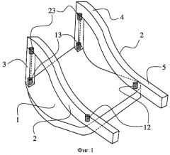 Экономичная фильтрующая конструкция крепления подмоторной рамы (патент 2464196)