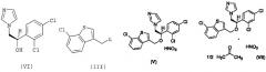 Способ получения r-(-)-сертаконазола мононитрата и полуацетонат r-(-)-сертаконазола мононитрата (патент 2413728)