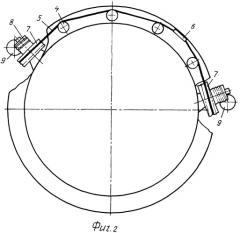 Поворотное сопло турбореактивного двигателя (патент 2375600)