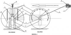 Электрическая тележка с колесами-контейнерами (патент 2572997)