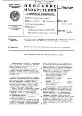 Набивная масса для желобов домен-ных печей (патент 796232)