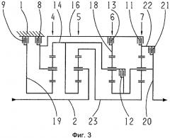 Многоступенчатая коробка передач планетарного типа (патент 2574487)