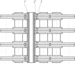 Многорядная приводная пластинчатая цепь (патент 2635433)