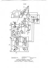 Гидравлический привод механизмов крана-трубоукладчика (патент 1230968)