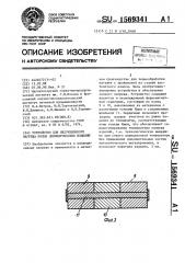 Устройство для индукционного нагрева полых цилиндрических изделий (патент 1569341)