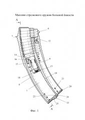 Магазин стрелкового оружия (патент 2613183)