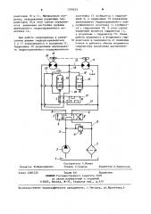 Гидропривод рабочего органа землеройной машины (патент 1250623)