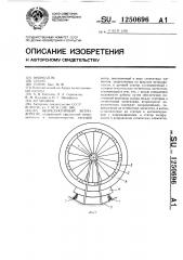 Безредукторный ветроагрегат (патент 1250696)