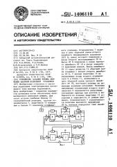 Устройство задания режима движения шахтной подъемной установки (патент 1406110)