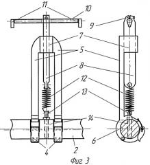 Устройство для регулирования натяжения нитей основы ткацкого станка (патент 2399701)