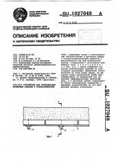 Устройство для вулканизации резиновых изделий в псевдоожиженном слое (патент 1027048)
