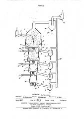 Установка для пофракционной сушки полидисперсных материалов (патент 511502)