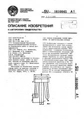 Способ проведения горной выработки по выбросоопасным породам (патент 1610045)