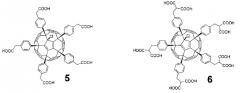 Арилированные поликарбоксильные производные фуллерена, способы их получения ковалентные конъюгаты, способ их получения (патент 2567299)
