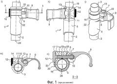 Регулируемая по длине палка для ходьбы и зажимное устройство для нее (патент 2488328)