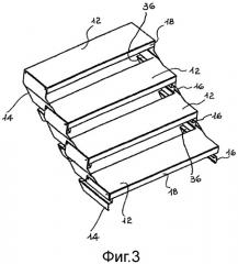 Модульный элемент для изготовления неподвижных лестниц (патент 2510447)