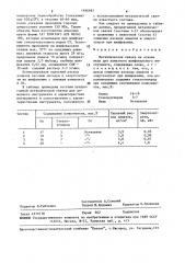 Металлическая связка на основе меди для алмазного шлифовального инструмента (патент 1496997)