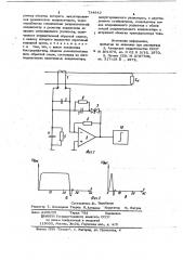 Устройство для защитного отключения электроустановки в сети переменного тока (патент 734842)