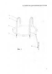 Устройство для переноски грузов (патент 2646412)