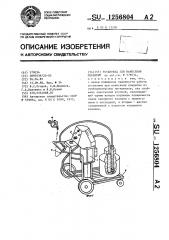 Установка для нанесения покрытий (патент 1256804)