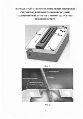 Сверхбыстрый и сверхчувствительный гибридный сверхпроводниковый нановолноводный однофотонный детектор с низкой скоростью темнового счёта (патент 2641621)