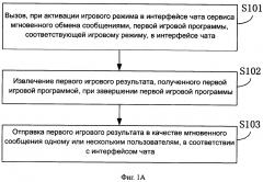 Способ, устройство и терминал для игры в интерфейсе чата (патент 2637977)