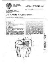 Микропротез (патент 1717129)