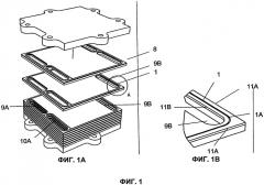 Устройство для использования в батарее топливных элементов, способ его изготовления и батарея топливных элементов (патент 2485636)