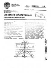 Морская стационарная платформа мачтового типа (патент 1557255)