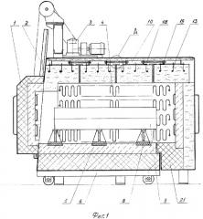 Электропечь сопротивления (патент 2300720)