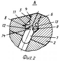 Буровое шарошечное долото (варианты) (патент 2494216)