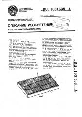 Сито для грохочения сыпучего материала (патент 1031538)