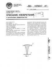 Способ измерения уровня жидкого металла (патент 1476317)