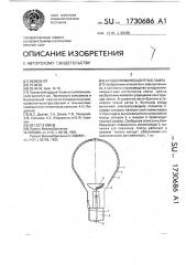 Катодолюминесцентная лампа (патент 1730686)