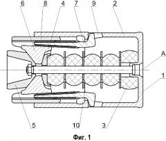 Фрикционный поглощающий аппарат для железнодорожного транспортного средства и корпус такого аппарата (патент 2595159)