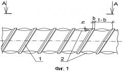Арматурный стержень периодического профиля (патент 2545235)